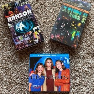 Hanson VHS and CD bundle